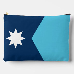 Print Cut Sew Bag met vlag van Minnesota, Verenigd Etui