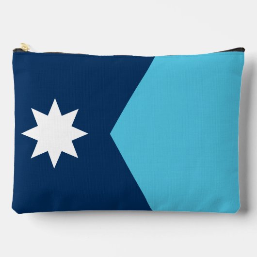 Print Cut Sew Bag met vlag van Minnesota, Verenigd Etui (Voorkant)