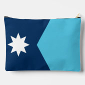 Print Cut Sew Bag met vlag van Minnesota, Verenigd Etui (Achterkant)