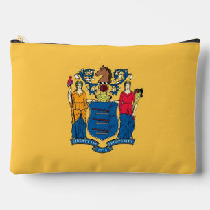 Print Cut Sew Bag met vlag van New Jersey, Verenig Etui