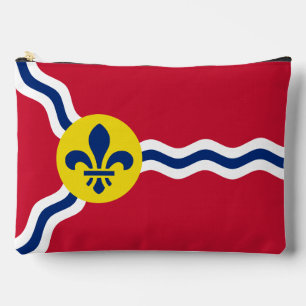 Print Cut Sew Bag met vlag van St. Louis City, Ver Etui
