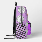 Print Cut Sew Bag, PACKBACK ROSE FUCHSIA Bedrukte Rugzak (Links)
