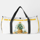 Print Cut Sew Bag-Personalised Tropical Xmas Bag Plunjezak (Achterkant)