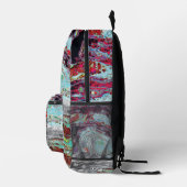 Print Cut Sew Bag – Strata Pulse Bedrukte Rugzak (Rechts)