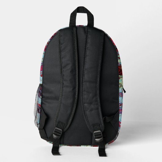 Print Cut Sew Bag – Strata Pulse Bedrukte Rugzak (Achterkant)