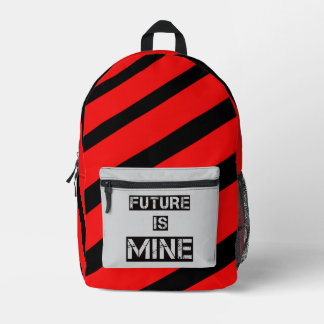 Print Cut Sew Bag toekomst is van mij Bedrukte Rugzak