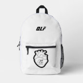 Print Cut Sew Bag voor QLF pnl Bedrukte Rugzak (Voorkant)