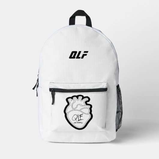 Print Cut Sew Bag voor QLF pnl Bedrukte Rugzak (Voorkant)