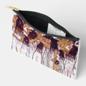 Print Cut Sew Bag with Egyptian Women Etui (Open)
