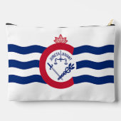 Print Cut Sew Bag with flag of Cincinnati, USA Etui (Achterkant)