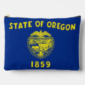 Print Cut Sew Bag with flag of Oregon, USA Etui (Voorkant)