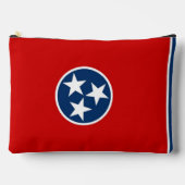 Print Cut Sew Bag with flag of Tennessee, USA Etui (Voorkant)