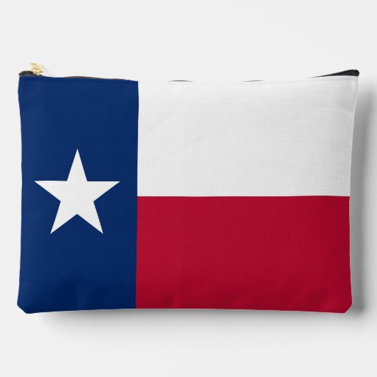 Print Cut Sew Bag with flag of Texas, USA Etui (Voorkant)