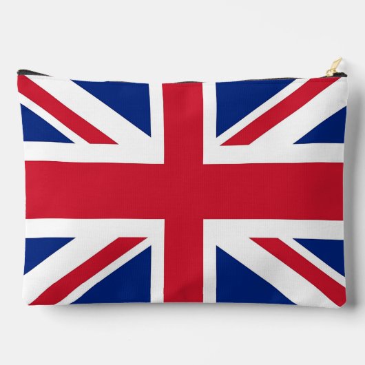 Print Cut Sew Bag with flag of United Kingdom Etui (Achterkant)