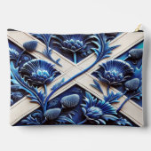 Print Cut Sew Bag with Scottish Thistles Etui (Achterkant)
