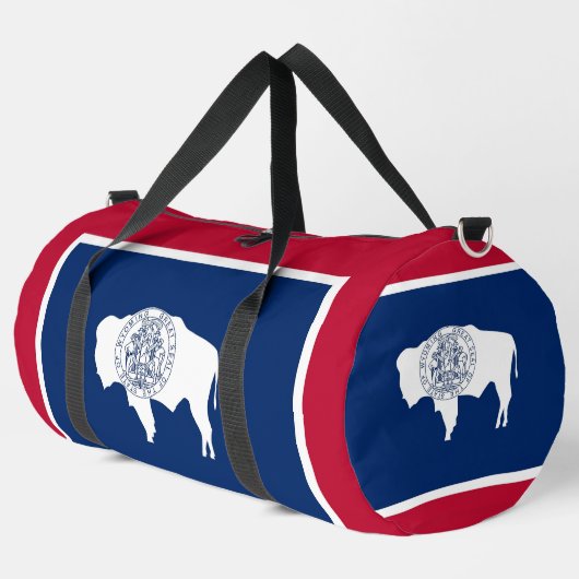Print Cut Sew Bag, Wyoming flag Plunjezak (Linkerhoek)