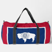 Print Cut Sew Bag, Wyoming flag Plunjezak (Voorkant)