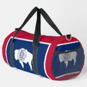 Print Cut Sew Bag, Wyoming flag Plunjezak (Rechterhoek)