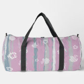Print Cut Sew Duffel Bag – Gingham Orchard Plunjezak (Voorkant)