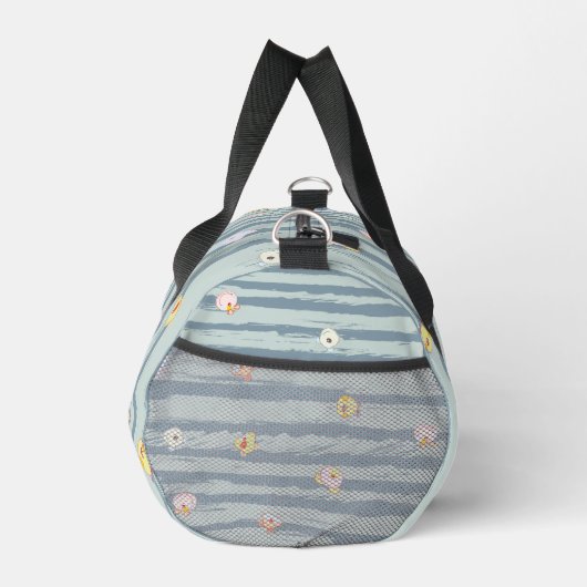 Print Cut Sew Duffel Bag – Whimsy Faces Plunjezak (Rechts)
