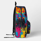 Print Cut Sew Paint Splatter Rugzak (Links)