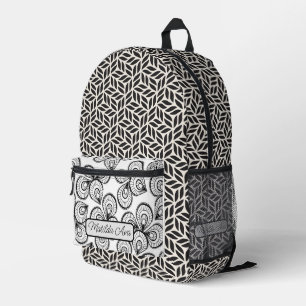 Print Cut Sew Rugzak - Personaliseer B/W patronen