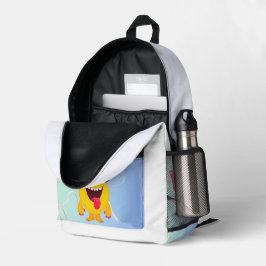 Print Cut Sew School Bag Bedrukte Rugzak