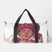 Print Cut Sew Small Duffel Bag – Baby Joy Pastel Plunjezak (Voorkant)