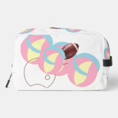 Print Cut Sew Tas: Kick Off Toilettasje (Achterkant)