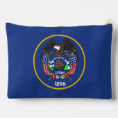 Print Cut Sew Tas met oude vlag van Utah State (Achterkant)