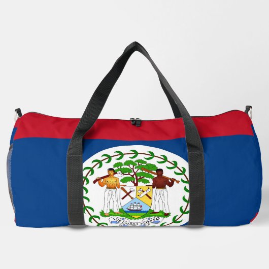 Print Cut Sew Tas met vlag van Belize (Achterkant)