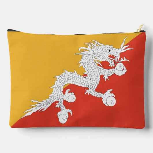 Print Cut Sew Tas met vlag van Bhutan (Achterkant)