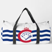 Print Cut Sew Tas met vlag van Cincinnati, USA (Voorkant)
