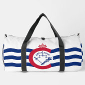 Print Cut Sew Tas met vlag van Cincinnati, USA (Achterkant)