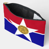 Print Cut Sew Tas met vlag van Dallas, VS (Open)