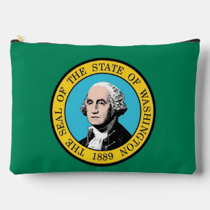 Print Cut Sew Tas met vlag van de staat Washington
