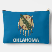 Print Cut Sew Tas met vlag van Oklahoma, VS (Achterkant)