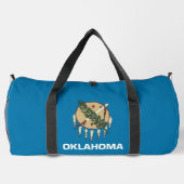 Print Cut Sew Tas met vlag van Oklahoma, VS (Achterkant)