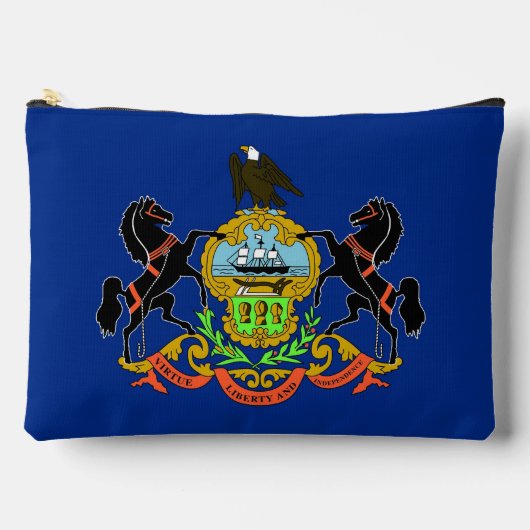 Print Cut Sew Tas met vlag van Pennsylvania, VS (Voorkant)