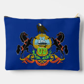 Print Cut Sew Tas met vlag van Pennsylvania, VS (Achterkant)