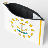 Print Cut Sew Tas met vlag van Rhode Island, VS (Open)