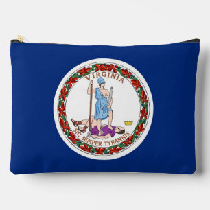 Print Cut Sew Tas met vlag van Virginia State