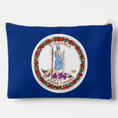 Print Cut Sew Tas met vlag van Virginia State (Achterkant)