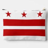 Print Cut Sew Tas met vlag van Washington DC (Achterkant)
