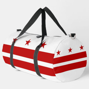 Print Cut Sew Tas, vlag van Washington DC Plunjezak