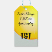 print drop art vector Gift Label Cadeaulabel (Voorkant)