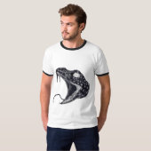 Print focusing on Mysticism / Dark Art T-shirt (Voorkant volledig)