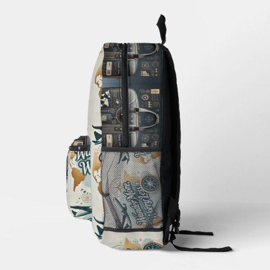 Print gesneden naaizak bedrukte rugzak (Rechts)