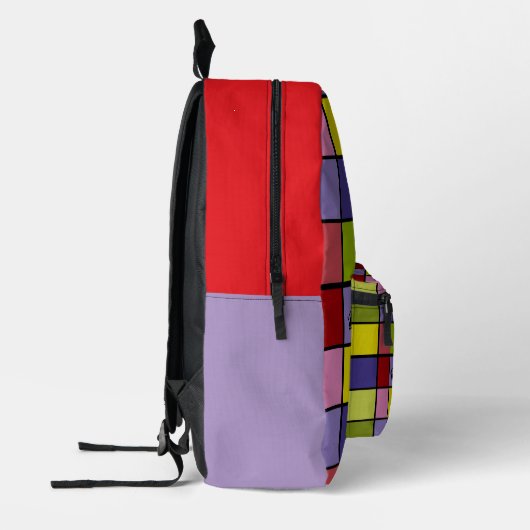 Print gesneden naaizak bedrukte rugzak (Links)