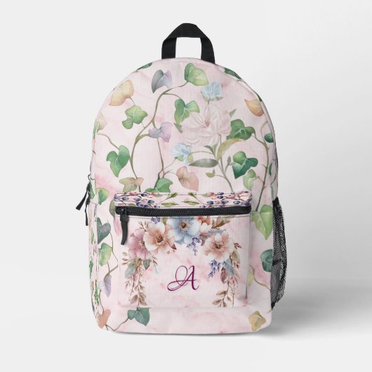 Print gesneden naaizak bedrukte rugzak (Voorkant)